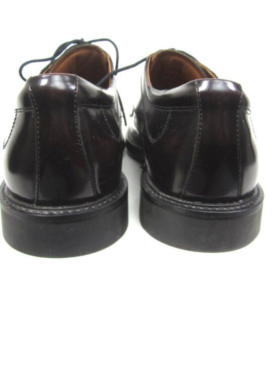 Johnston & Murphy Men\'s Size 12M Minzer Dark Burgundy Oxford Dress Shoe Cap Toe main image 5